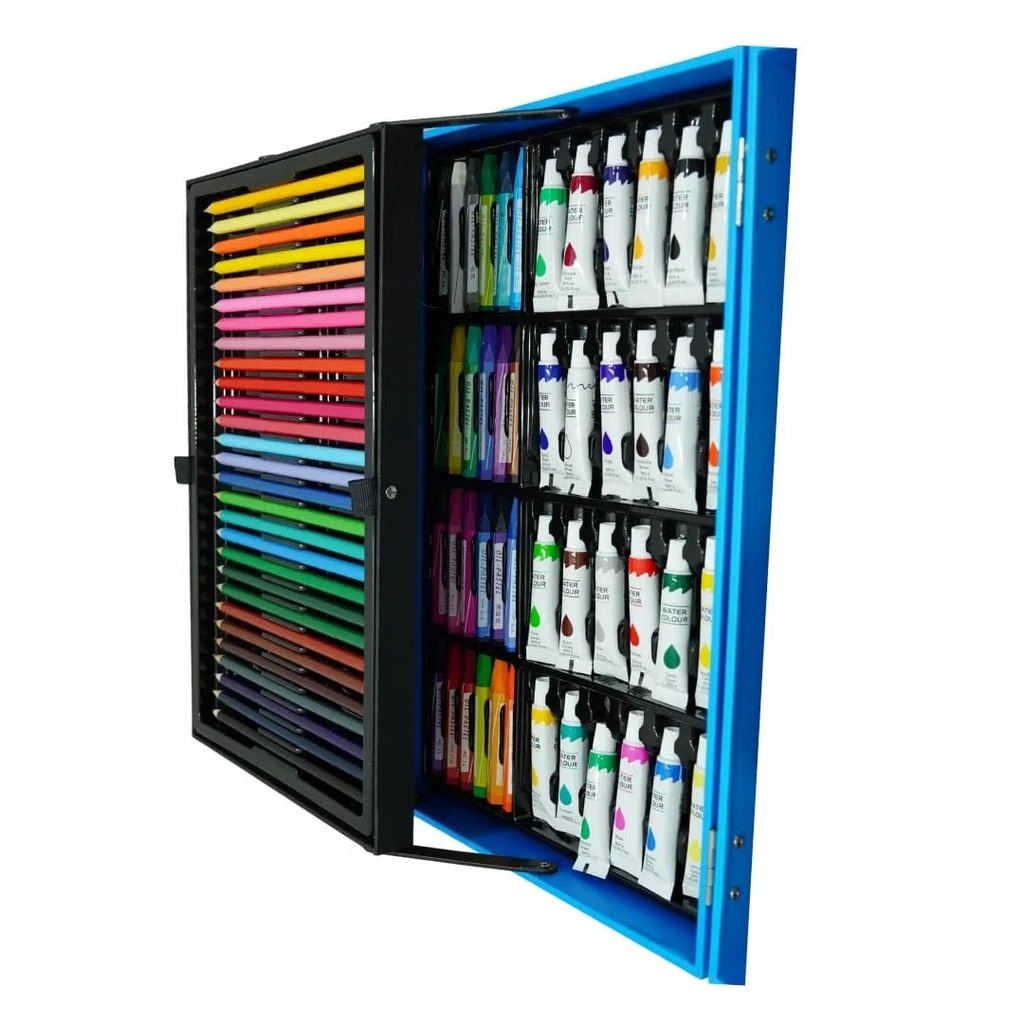 Maleta De Arte 145 PCS Azúl