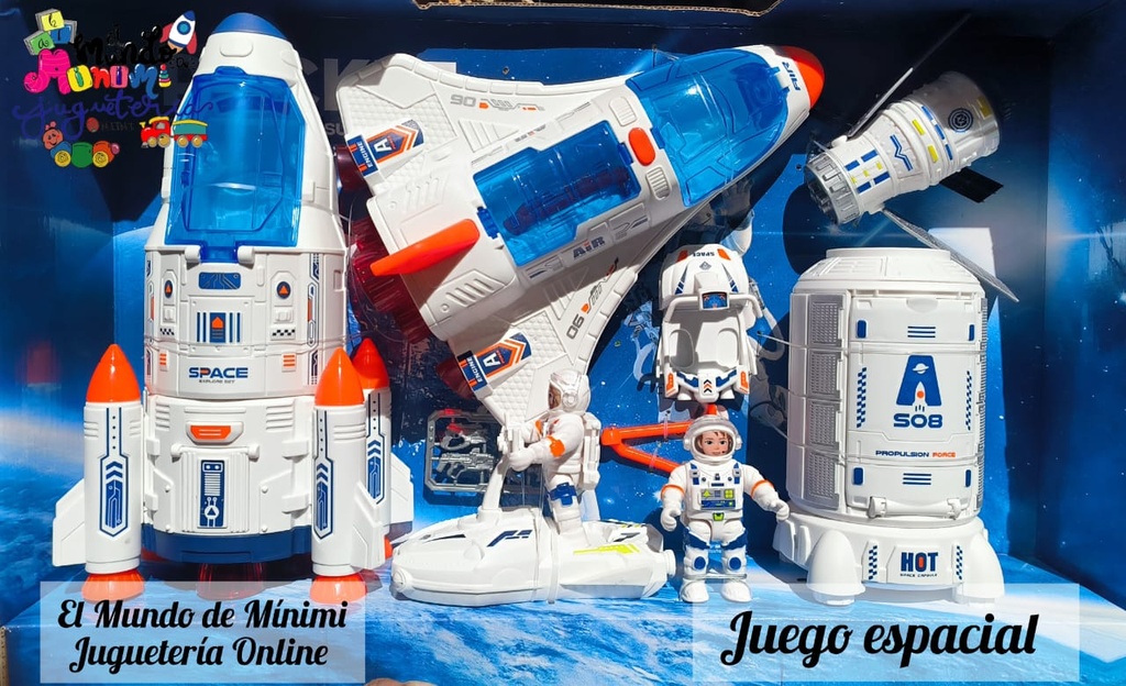 Colección Espacial Con Luz