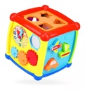 Cubo Didáctico Con Luz Y Sonido.