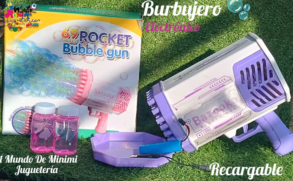 Burbujero Electrónico Morada
