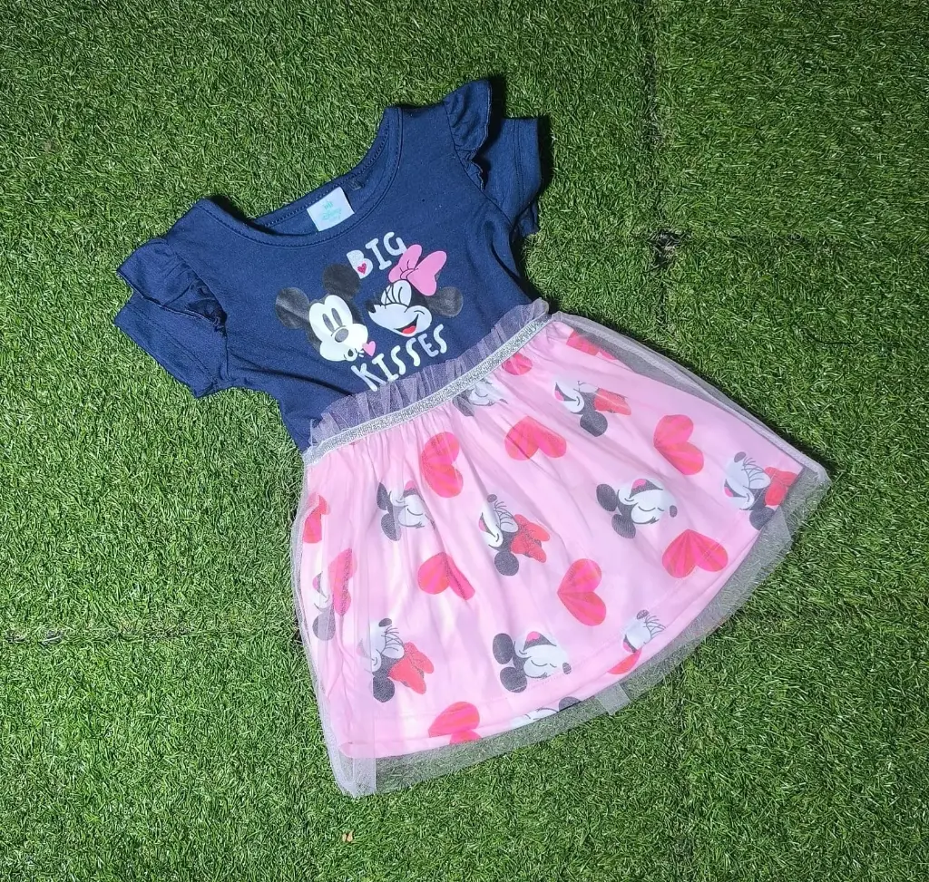 Vestido niña Minnie