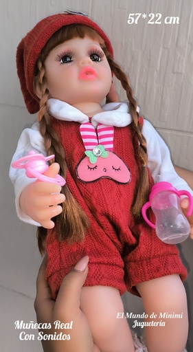 Bebé Muñeca Real Con Sonidos