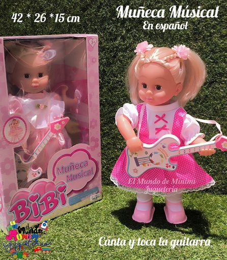 Muñeca Musical, Con Guitarra