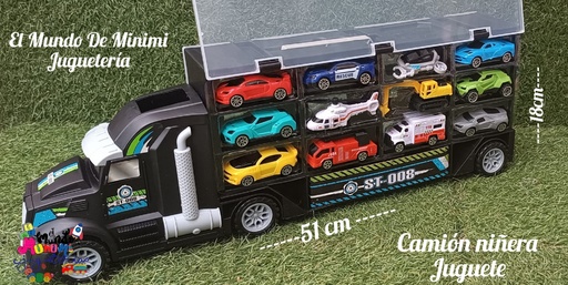 Camion  Niñera * 12 Carritos 