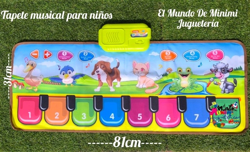 Piano Tapete Musical de Animalitos