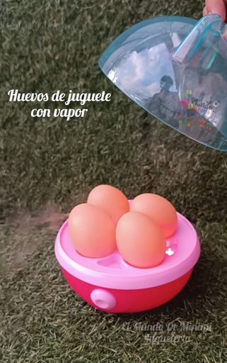  Huevos de Juguete con Humo, Sonido y movimiento 