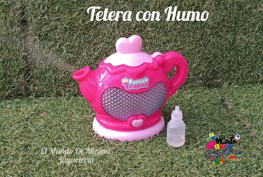 Tetera Con Humo y Sonidos