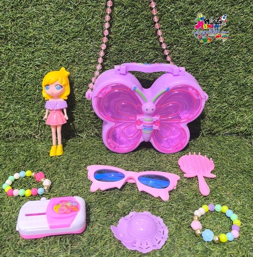 Bolso Mariposa Con Accesorios