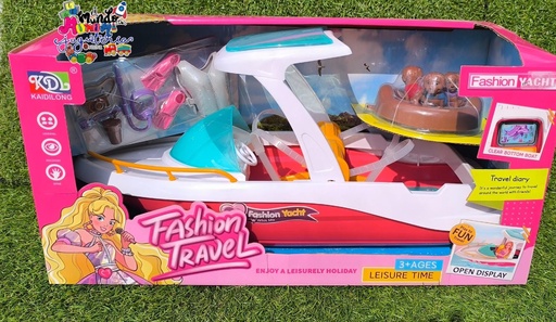 Yate o Barco Para Barbie