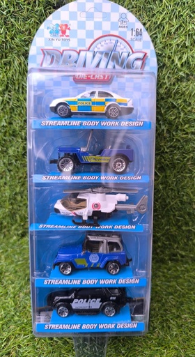 Carritos * 5 Policia